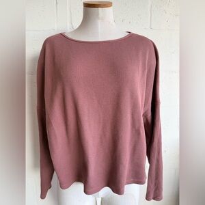 Vvuori pink sweater pullover medium oversized